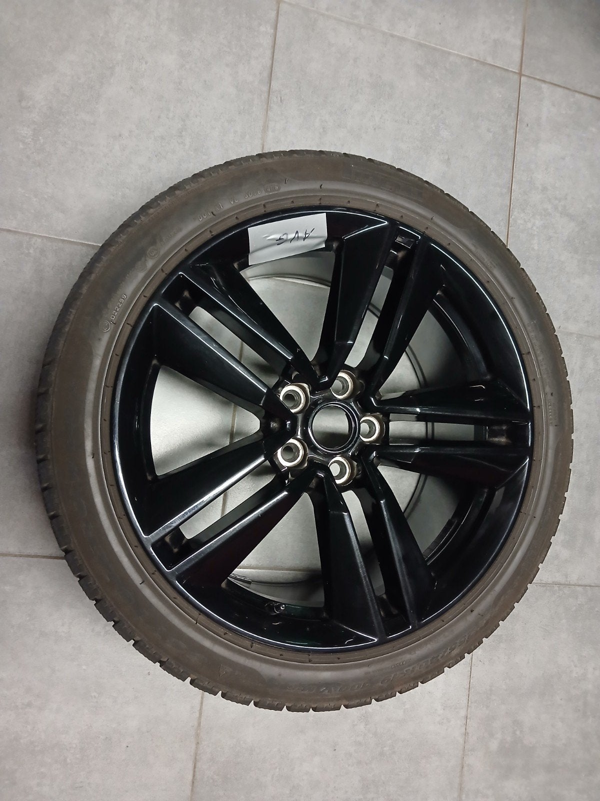 Jantes aluminium Mustang 6, Gebruikt, 255 mm, Banden en Velgen, Winterbanden