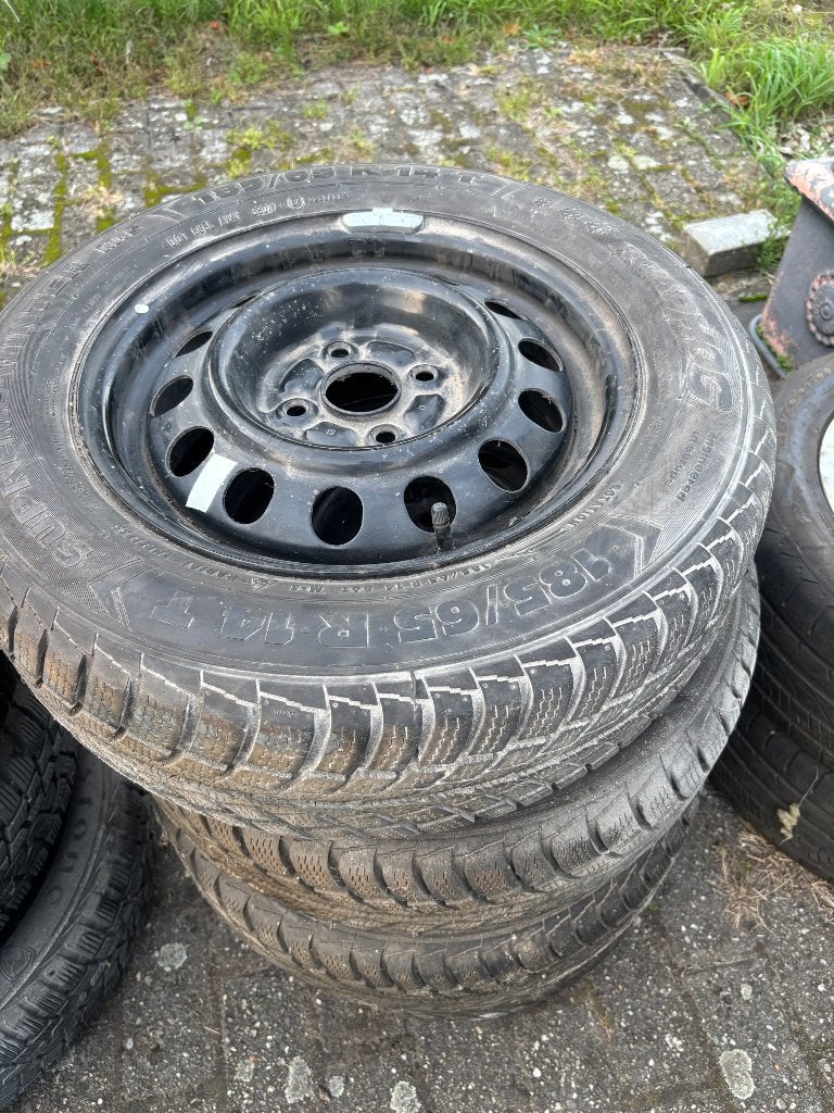Winterbanden stalen velg 185/65 r 14, Ophalen, Winterbanden