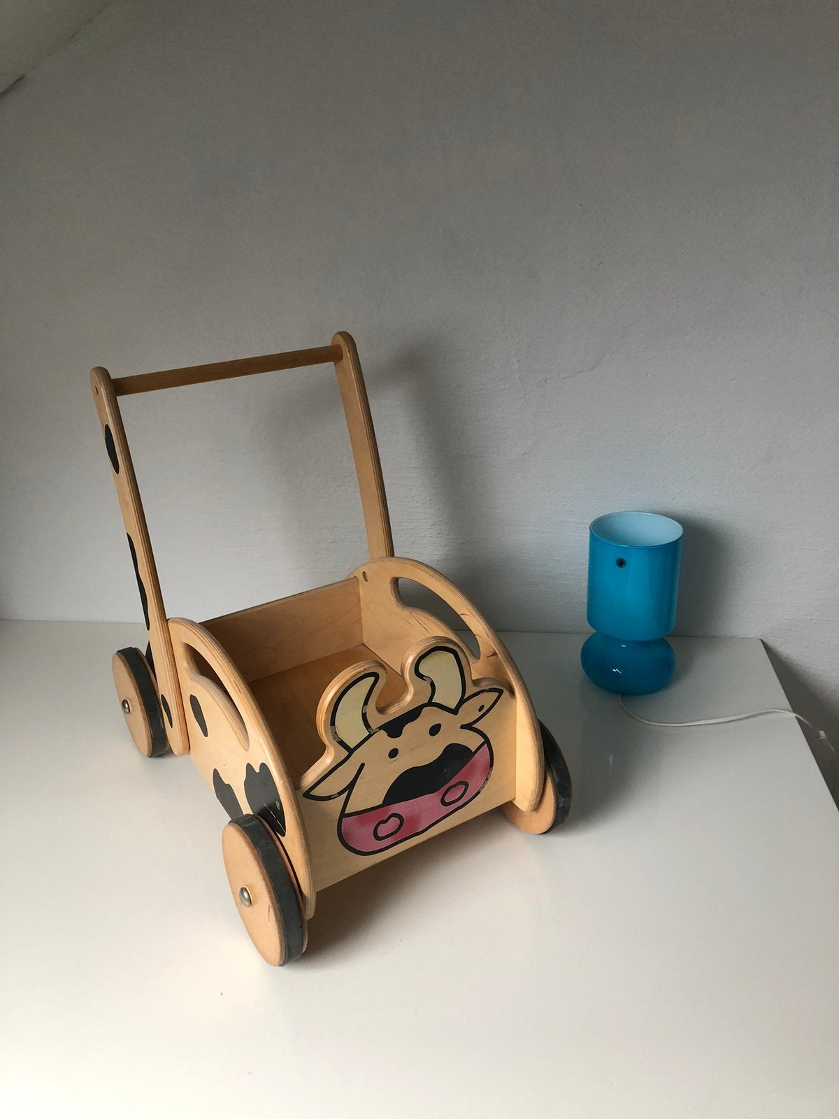 Robuuste houten Loopkar Janbibejan, Ophalen, Gebruikt, Overige typen