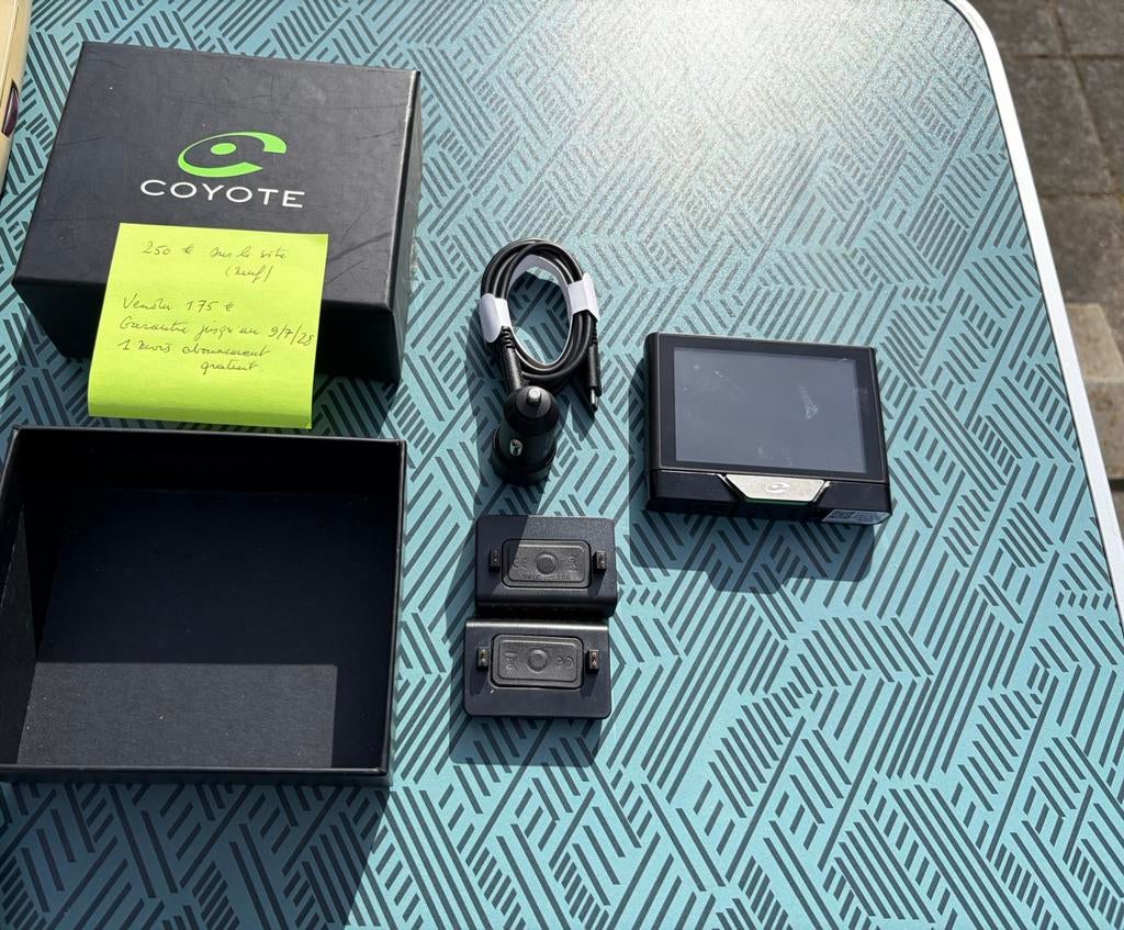 Coyote up, Ophalen, Zo goed als nieuw