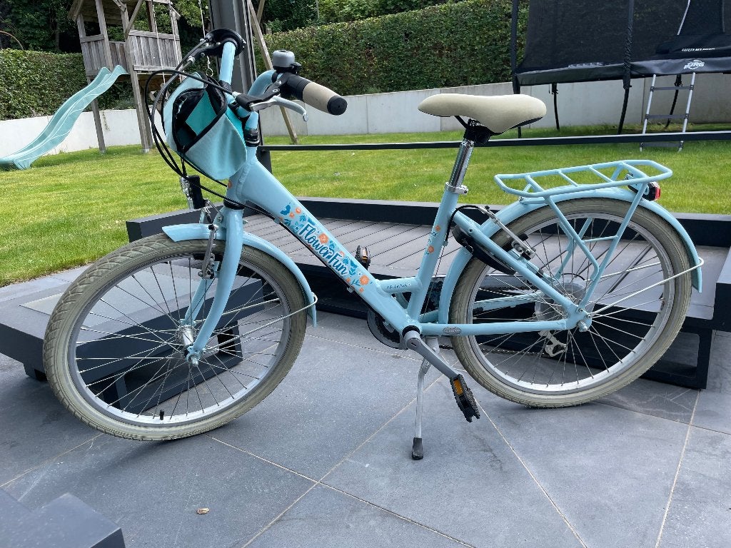 Kinderfiets 22 inch, Ophalen, 20 inch of meer, Gebruikt, Velgrem