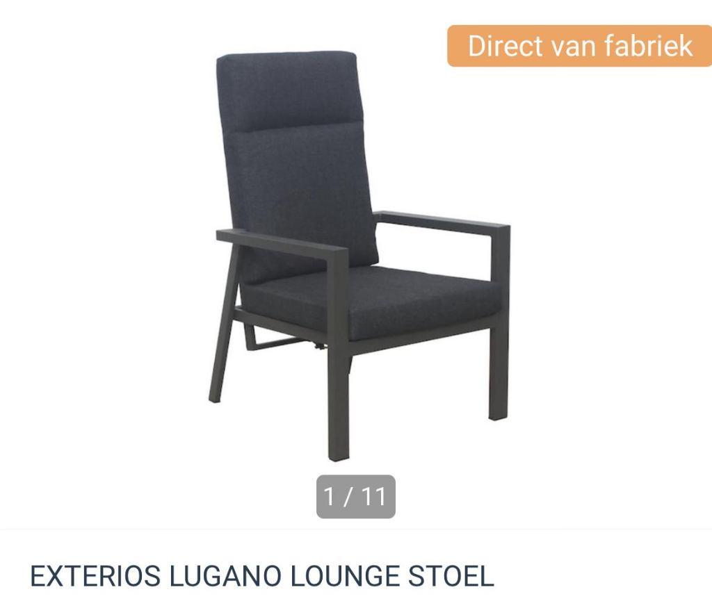 VERSTELBARE TUINSTOEL ALU, Jardin & Terrasse, Chaises de jardin, Neuf, Ajustable, Aluminium, Enlèvement