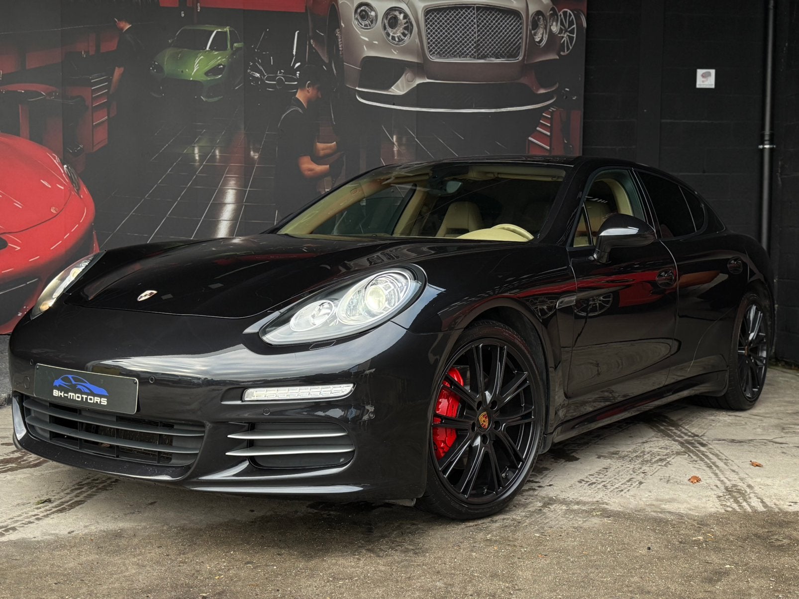 Porsche Panamera4 3.6i V6 PDK, Autos, Cuir, Euro 5, Achat, Beige