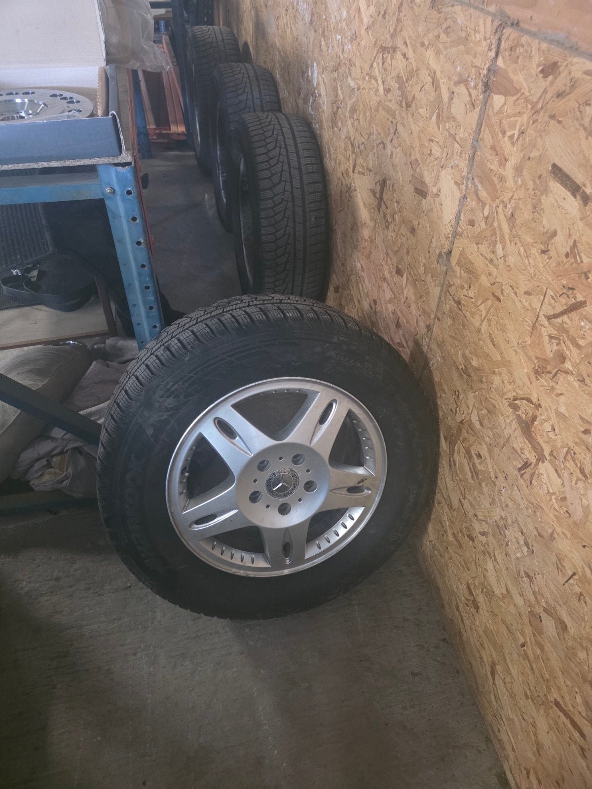Originele Mercedes G-klasse W463 18" velgen + Hankook, Auto-onderdelen, Banden en Velgen, Ophalen, 18 inch, Gebruikt, 265 mm