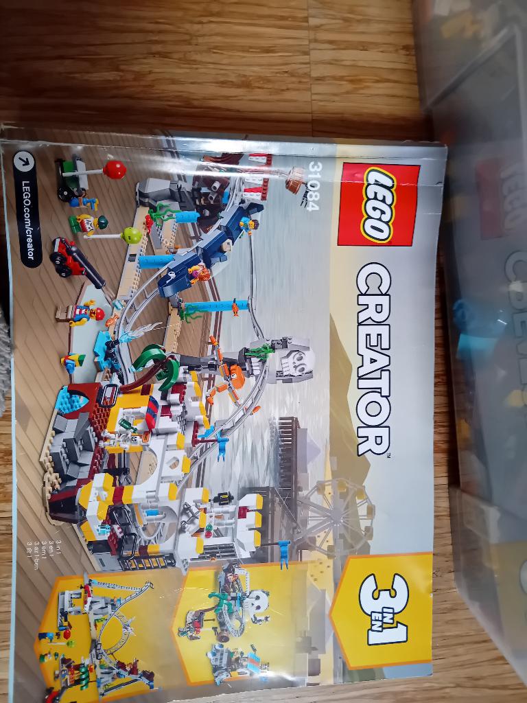 Lego creator 31084 piratenachtbaan, Ophalen, Lego, Zo goed als nieuw, Compleet