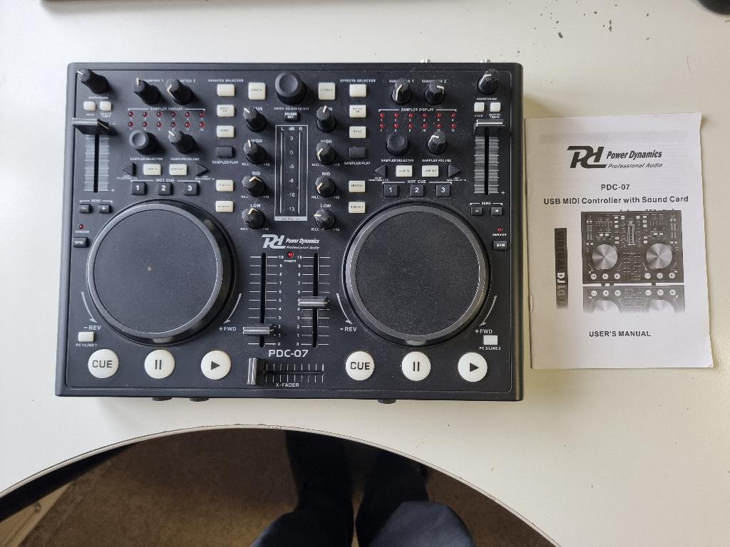 Power Dynamics PDC-07 DJ controller, Ophalen, Gebruikt, Draaitafel, Overige merken