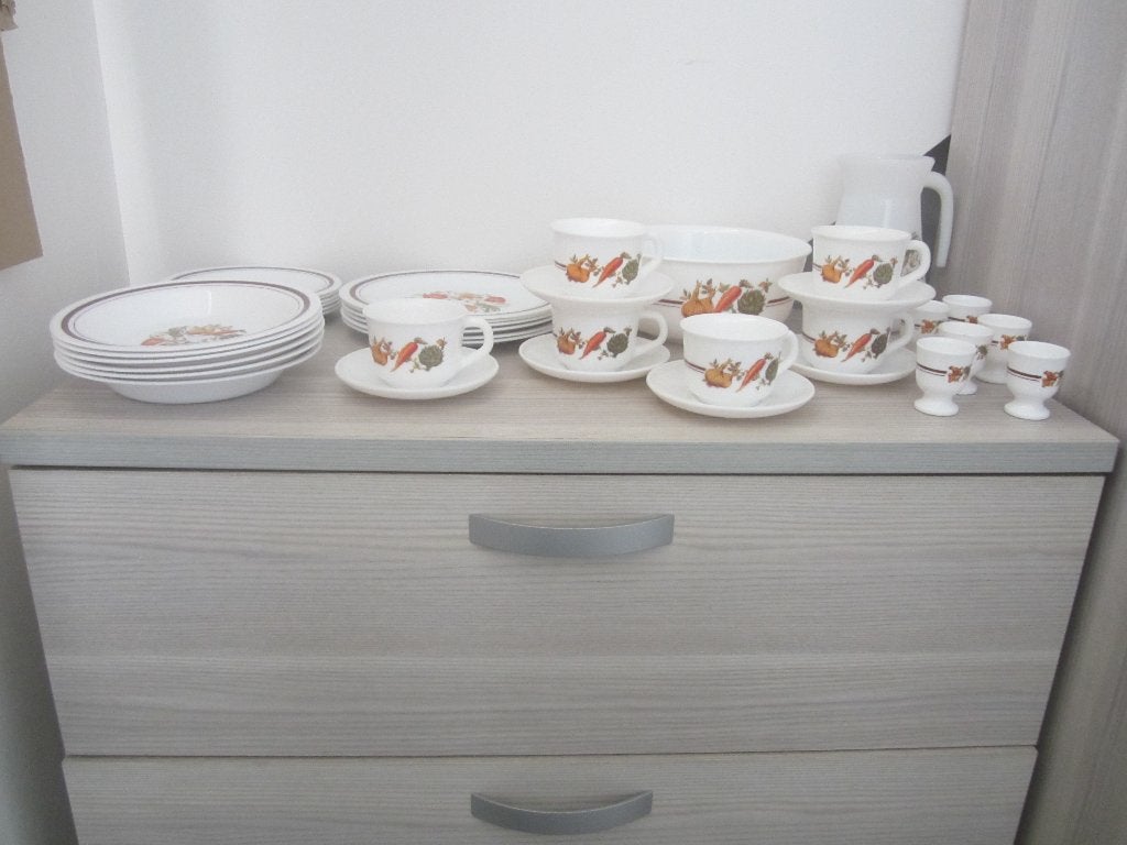 arcopal servies 6 personenen, Ophalen