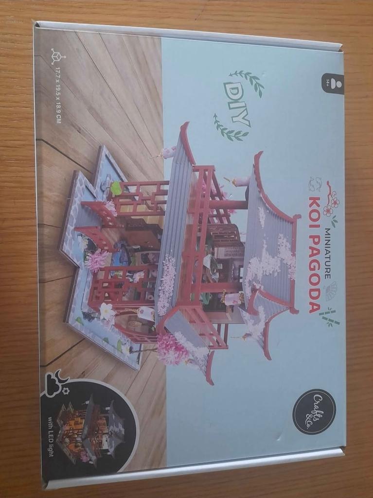 Diy miniature koi pagoda, Cd's en Dvd's, Ophalen
