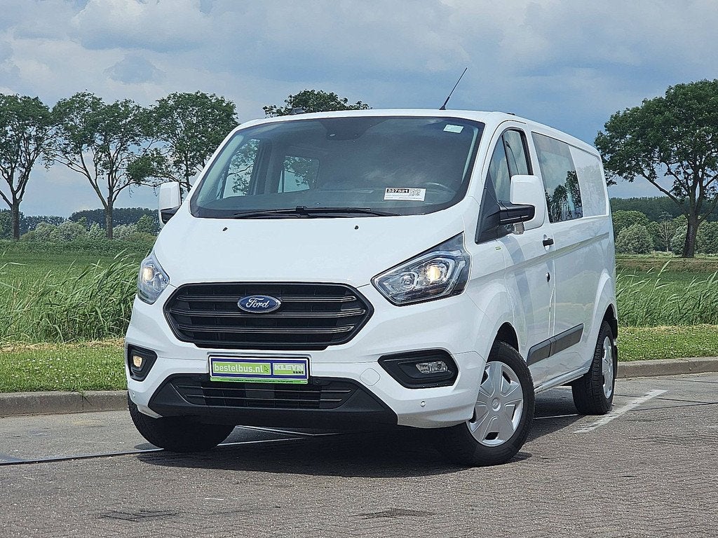 Ford Transit 130 2.0 TDCI L2H1 DC Trend ingericht 327521, Auto's, Bestelwagens en Lichte vracht, Voorwielaandrijving, Stof, 4 cilinders