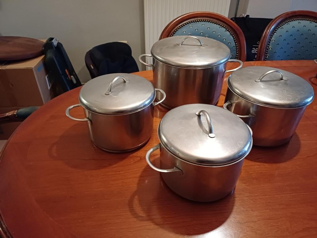 Ensemble de marmites Demeyere, Maison & Meubles, Cuisine | Casseroles & Poêles, Enlèvement