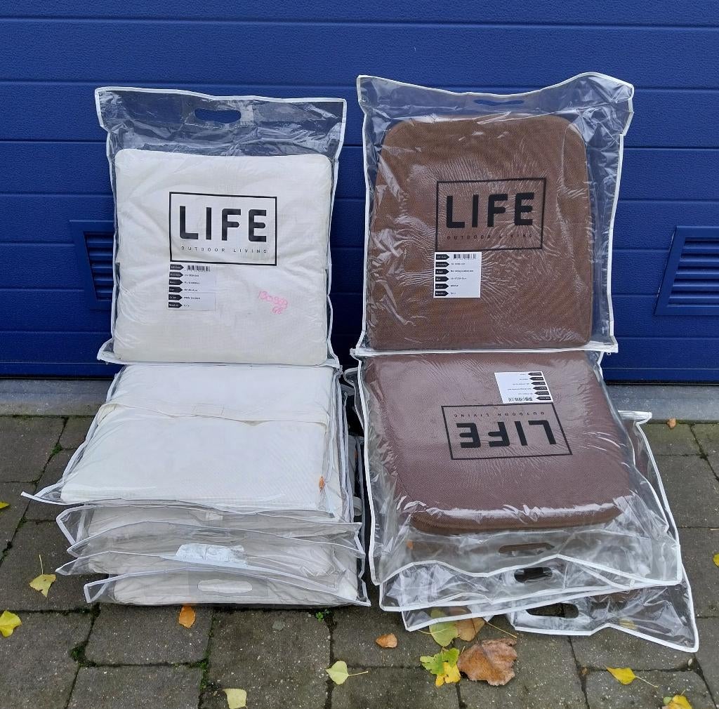Life tuinstoelkussen, Jardin & Terrasse, Accessoires mobilier de jardin, Utilisé, Enlèvement