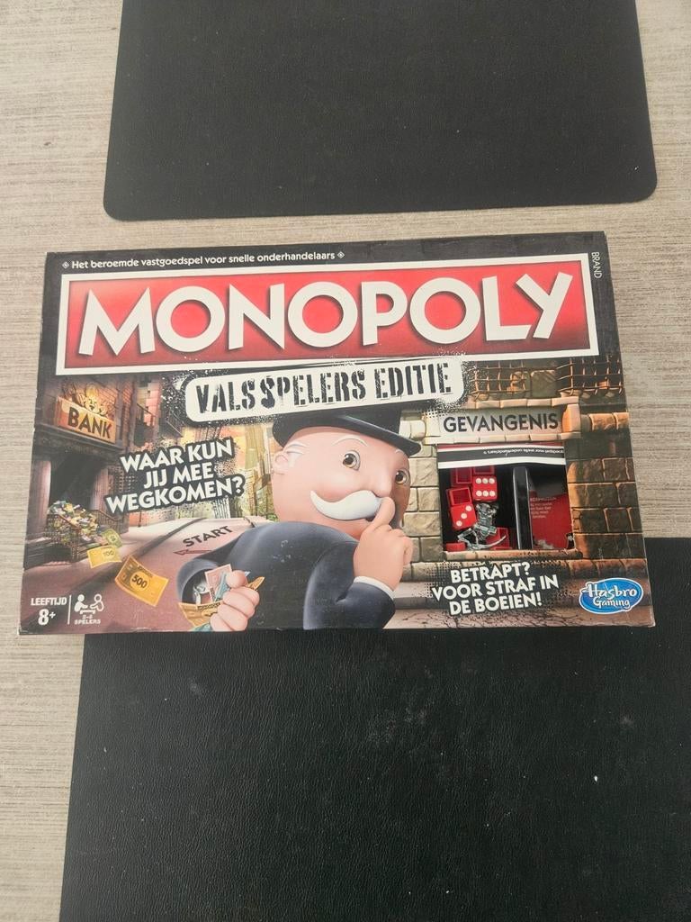 Monopoly valsspeel editie, Hobby en Vrije tijd, Ophalen of Verzenden