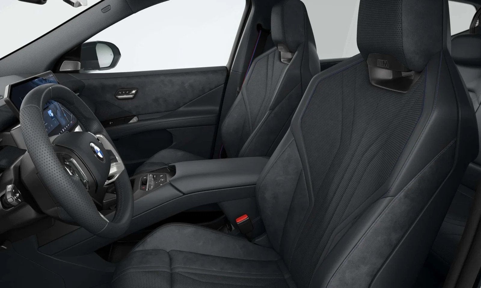 BMW iX3 50 xDrive M Sport PRO / PANO / TREKHAAK / STUURVERW, Auto's, Automaat, Gebruikt, Zwart, Zwart