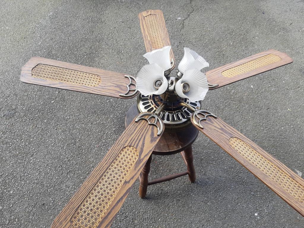 Ventilator luster, Ophalen