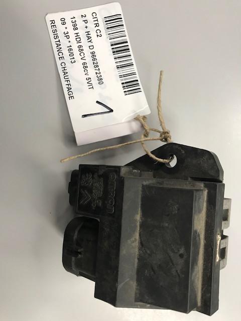 RESISTANCE CHAUFFE Citroën C2 (JM) (9662872380), Citroën, Mevr. I. Hauben, Utilisé, Rue de l'Espoir 34 34
4030  GRIVEGNÉE, BE