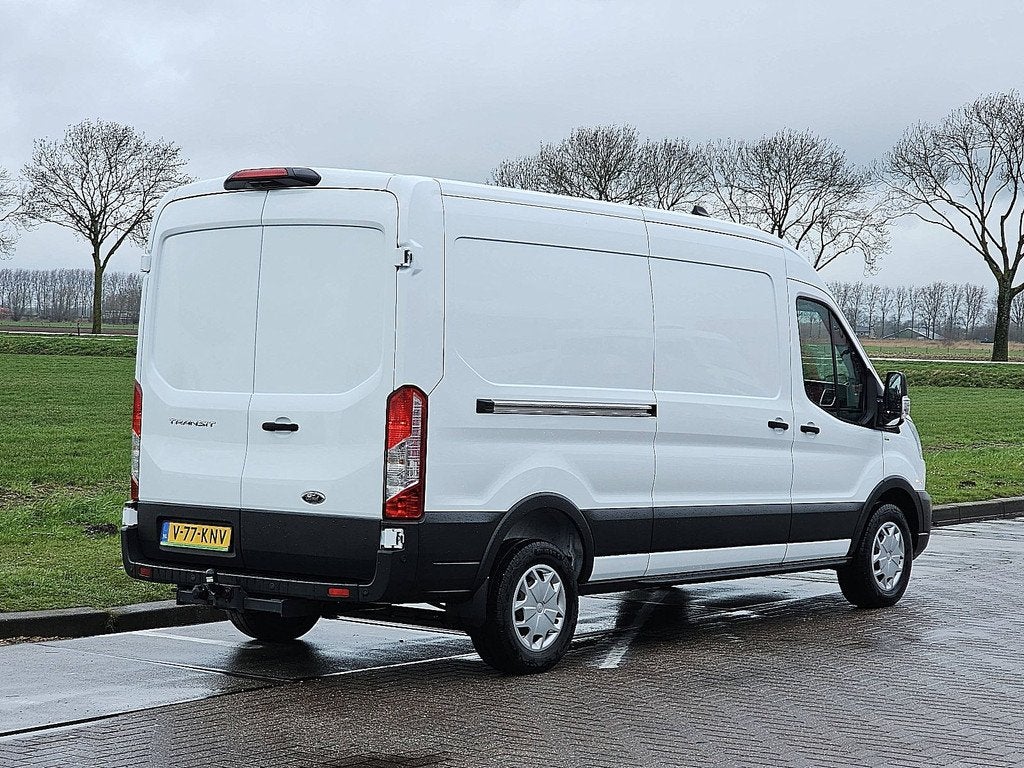 Ford Transit 350 2.0 TDCI L3H2 Trend (bj 2024), Auto's, Bestelwagens en Lichte vracht, 241 g/km, Stof, 4 cilinders, Wit