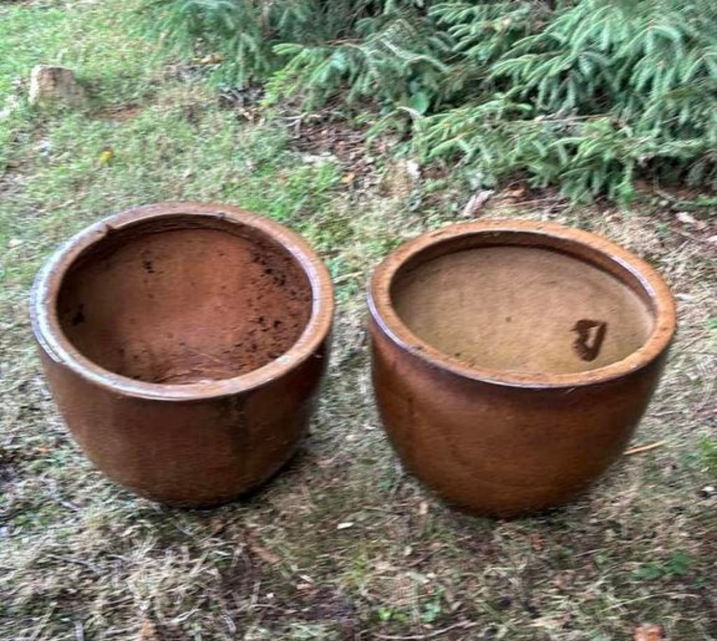 POTS FLEURS GRES (2), Enlèvement, Utilisé