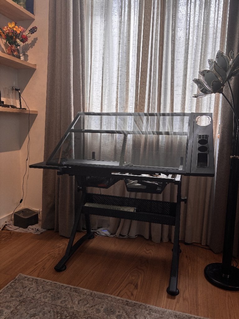 table d'architecte, Enlèvement