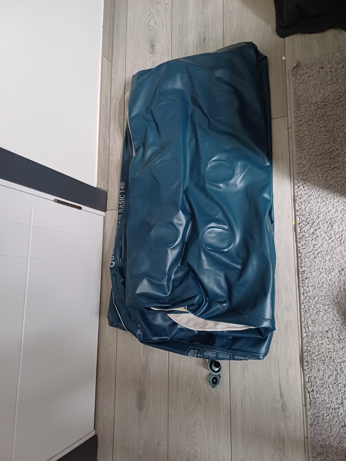 Quechua opblaasbaar matras voor 2 personen, Zo goed als nieuw, 2-persoons
