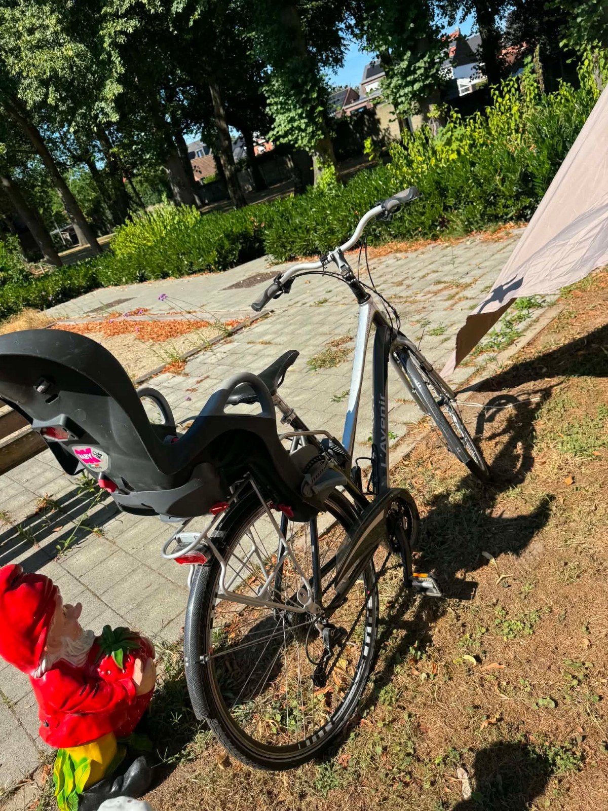 fiets met kinderstoeltje aan, Fietsen en Brommers, Ophalen