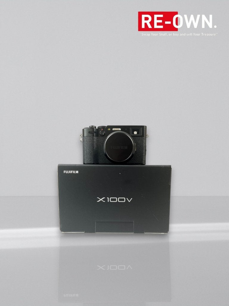 Fujifilm X100V zwart | 6.500 clicks | Nette staat | Doos, Audio, Tv en Foto, Niet ingevuld, Niet ingevuld, Niet ingevuld