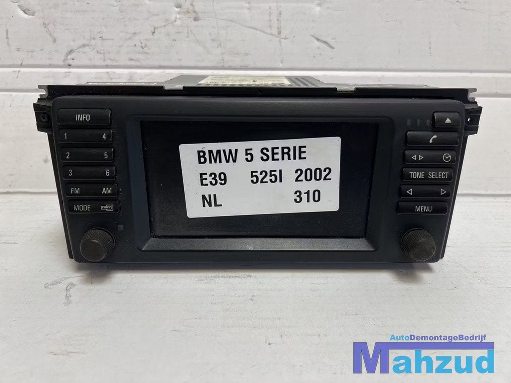 BMW 5 SERIE E39 Touring radio navigatie 1996-2004, Petuelring 130
80788  Munich, DE, Info@bmw.de, Utilisé, BMW