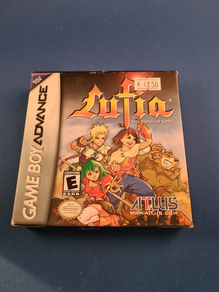 GBA - Lufia The Ruins of Lore (Box only), Boeken, Verzenden, Gelezen