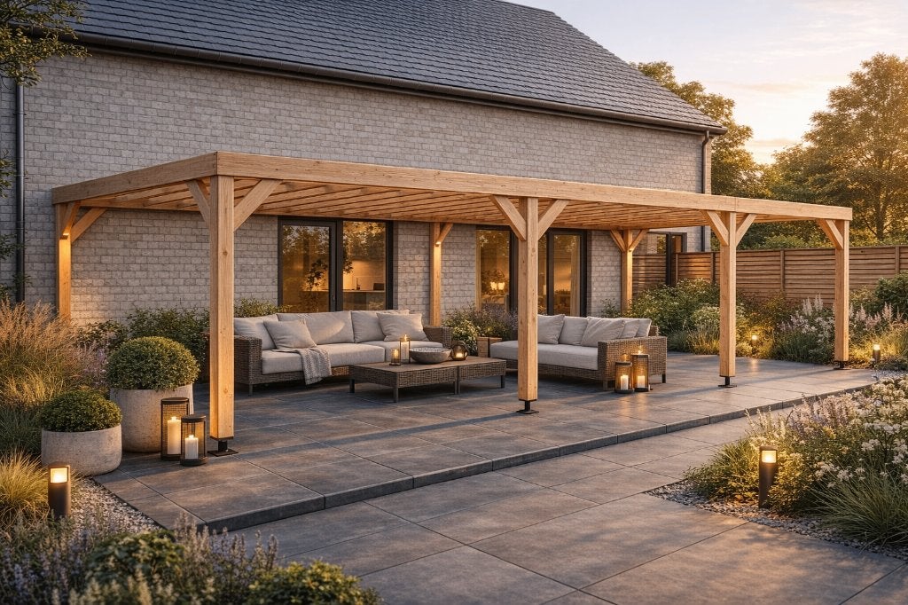 DOUGLAS PERGOLA OP MAAT – BOUWPAKKET | BEZORGEN & MONTAGE, Tuin en Terras, Ophalen, Nieuw, Overige typen