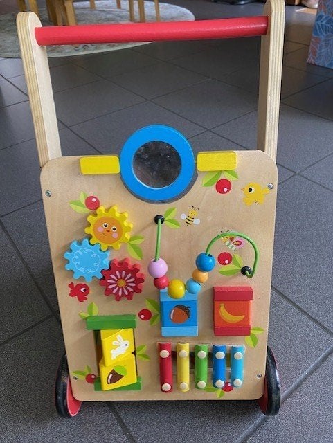 Loopwagen baby, Ophalen, Zo goed als nieuw, Overige typen, Met wieltjes