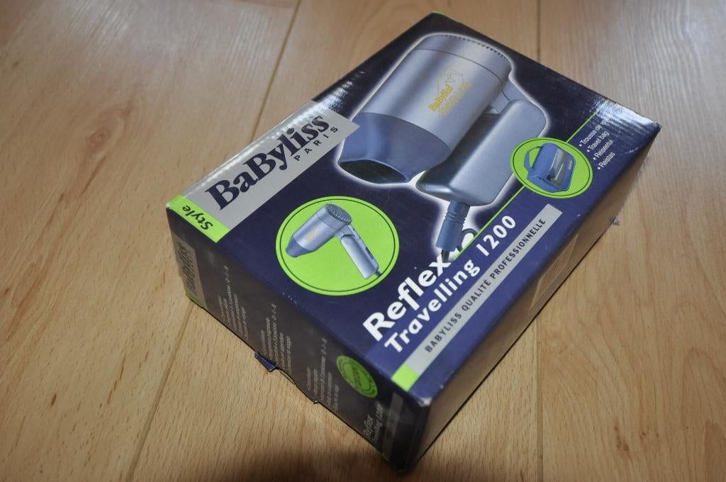Babyliss sèche cheveux de voyage Neuf encore emballé, Electroménager, Enlèvement ou Envoi, Neuf, Soin des cheveux