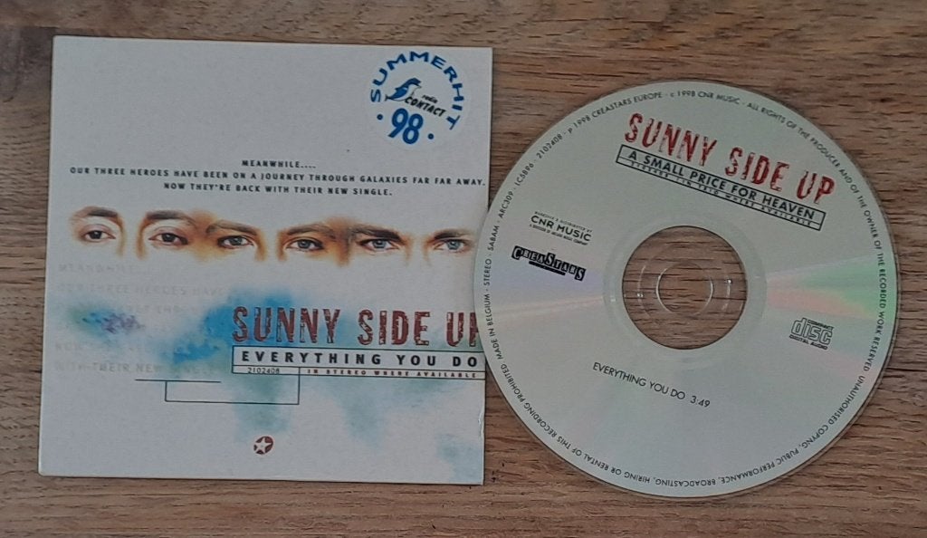 Sunny Side Up - Everything You Do (promo), Eerste persing, Ophalen of Verzenden, Zo goed als nieuw, Pop