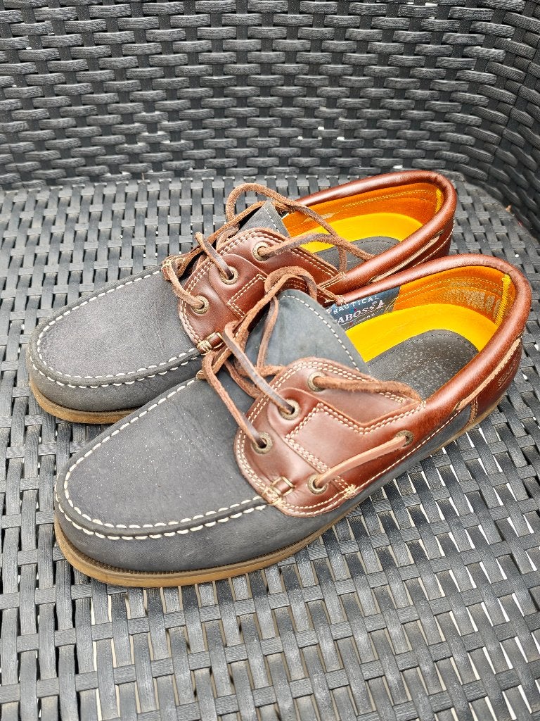 Bootschoenen Blauw/Bruin, Ophalen, Blauw