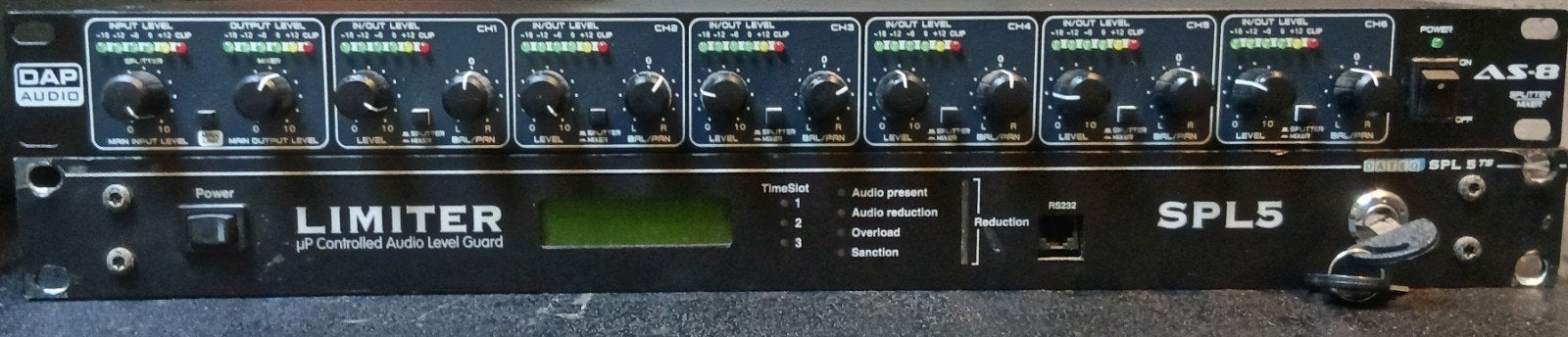 DAP AS-8 8-kanaals Audio Splitter / mixer, Muziek en Instrumenten, Mengpanelen, Ophalen
