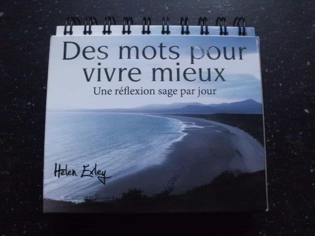 calendrier perpétuel : Des mots pour vivre mieux, Diversen, Kalenders, Ophalen of Verzenden, Dagkalender, Zo goed als nieuw