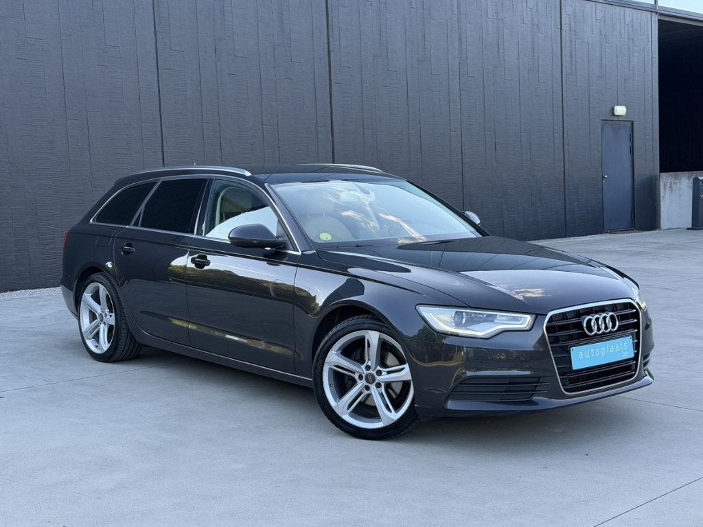 Audi A6 2.0TDI 2013 Navigatie Zetelverwarming Parkeersensor, Autos, Audi, Achat, 1800 kg, Beige, Boîte manuelle