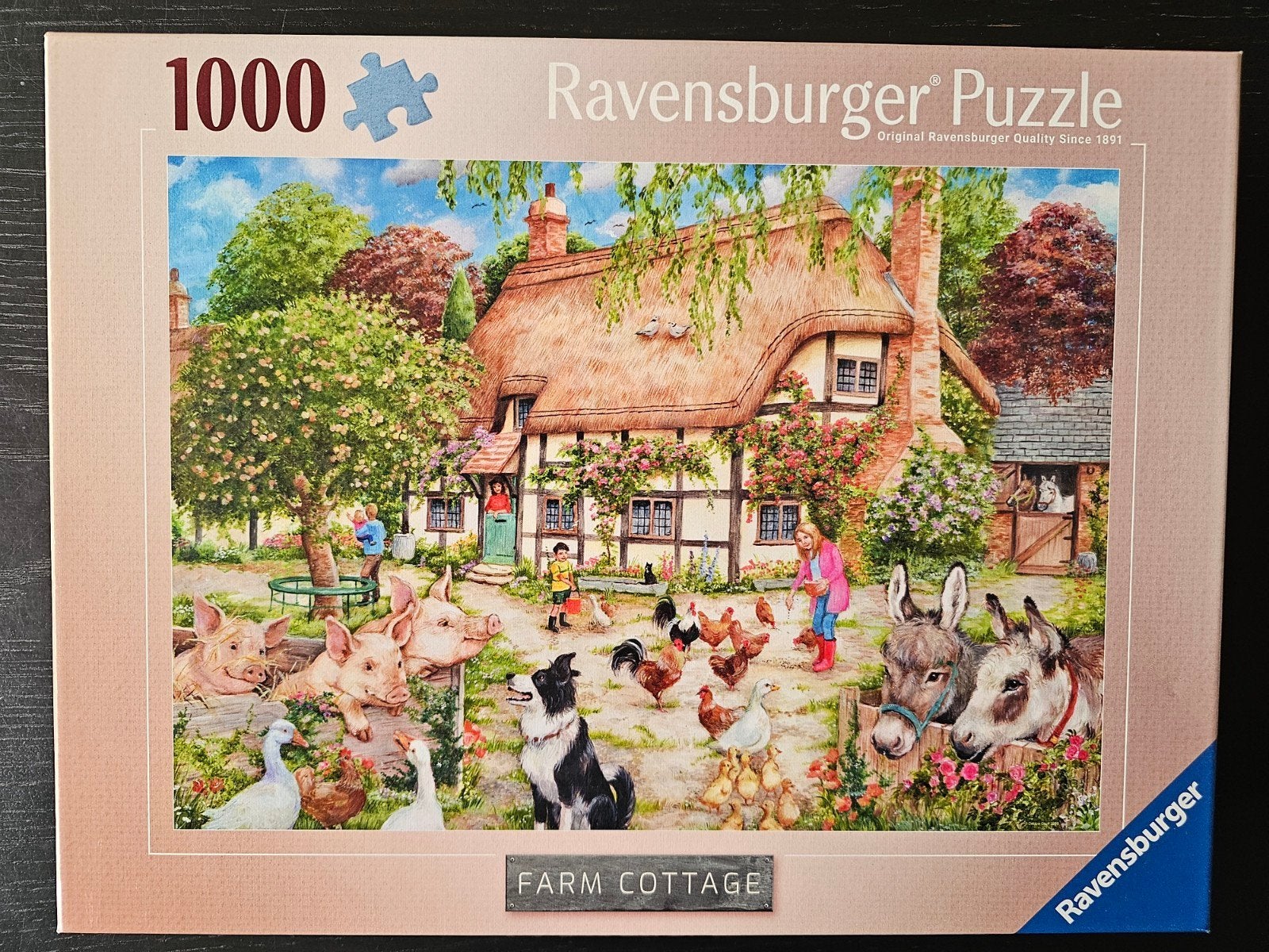 Puzzle Ravensburger de 1000 pièces, complet., Enlèvement ou Envoi