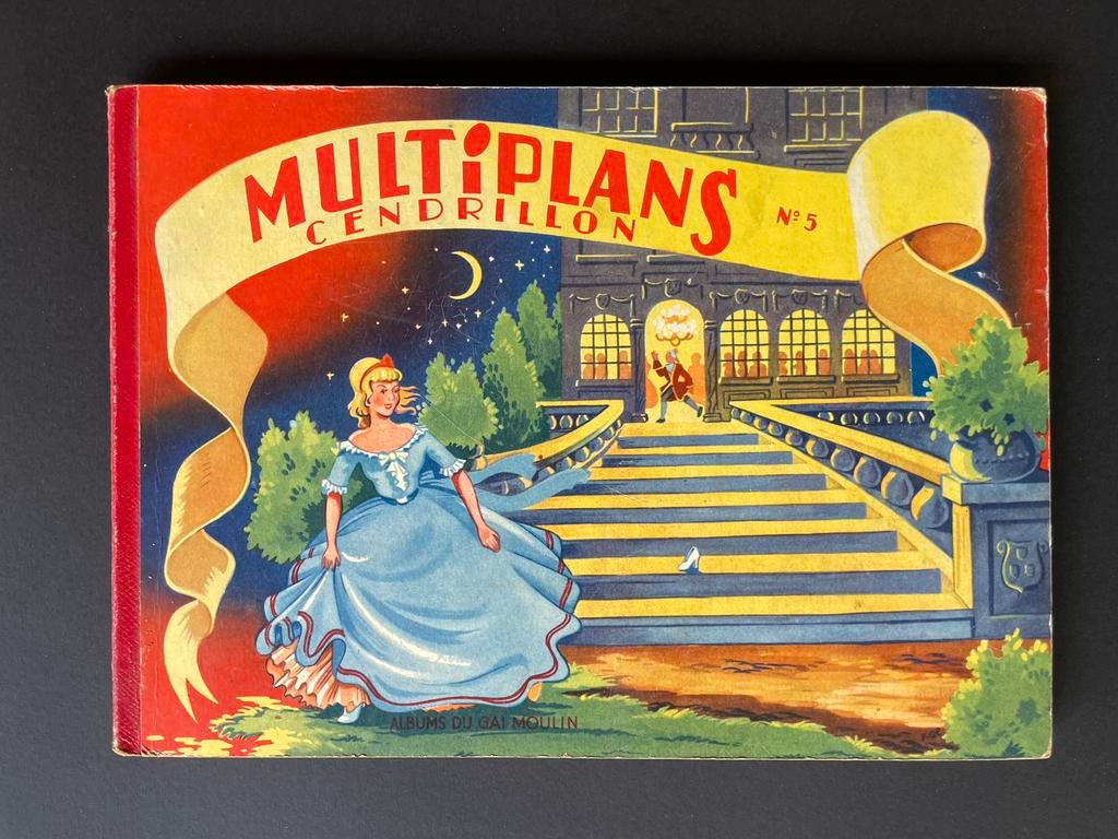 Livre pop-up vintage Cinderella 3D, Enlèvement ou Envoi, Comme neuf
