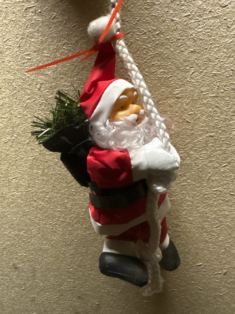 Mini père Noël en plein air, Enlèvement, Utilisé