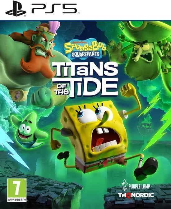Spongebob Titans of the Tide PS5, Games en Spelcomputers, Games | Sony PlayStation 3, Ophalen of Verzenden