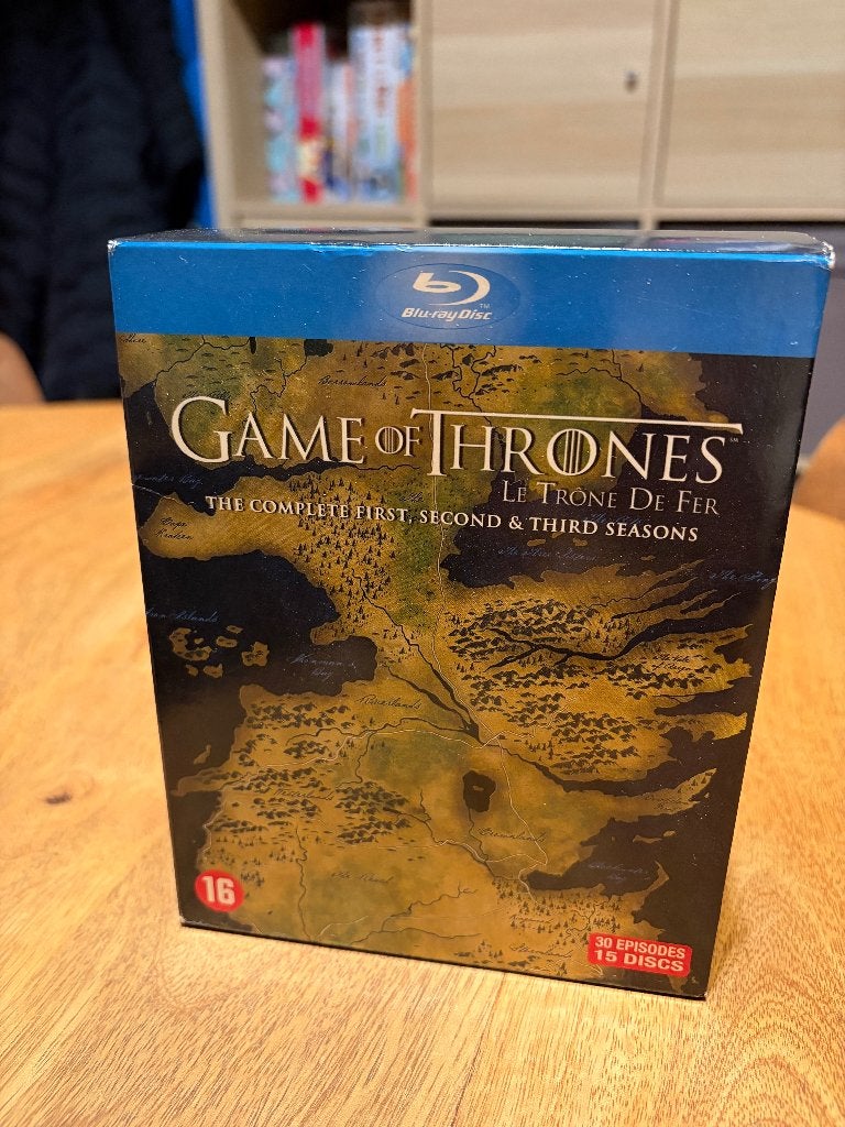 Game of Thrones Blu Ray box - Seizoen 1-3, Cd's en Dvd's, Gebruikt, Vanaf 16 jaar, Engels, Boxset
