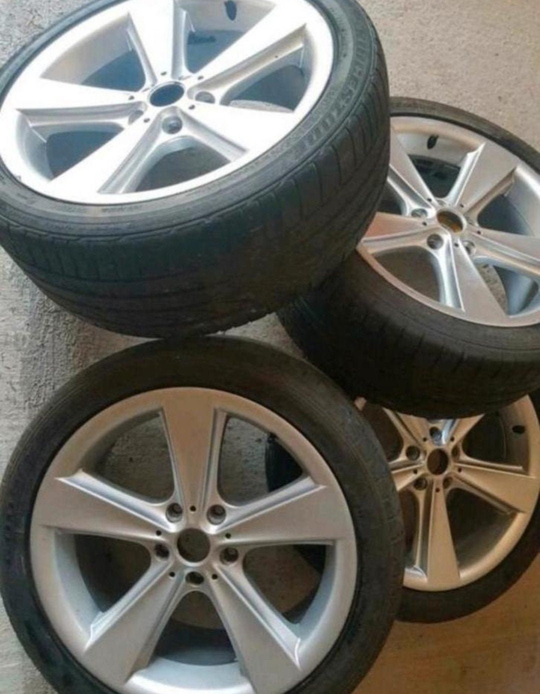Jantes Bmw style 128, 19 pouces, ET42 5x120, 4x 8J, Autos : Pièces & Accessoires, Pneus et Jantes, Pneus été, Utilisé, 19 pouces