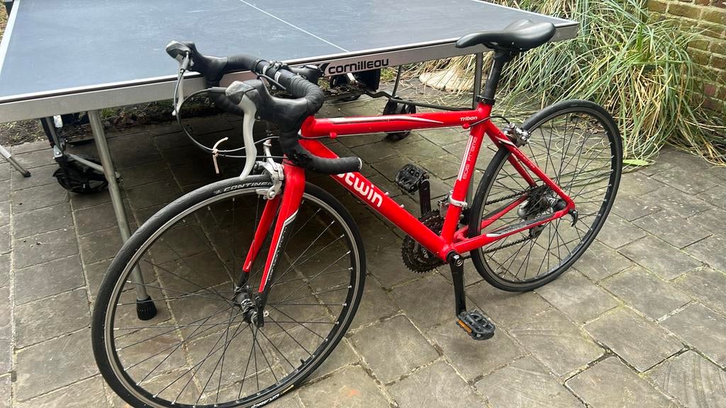 Vélo de course enfants, Triban, btwin, 24", Vélos & Vélomoteurs, Enlèvement, Utilisé, Moins de 49 cm, Hommes