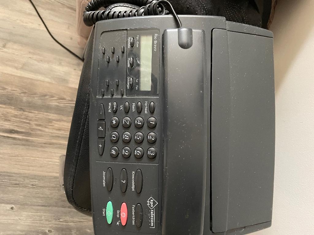 Telefoon toestel met fax mogelijkheid, Telecommunicatie, Faxen, Ophalen, Gebruikt, Fax-Telefoon combi