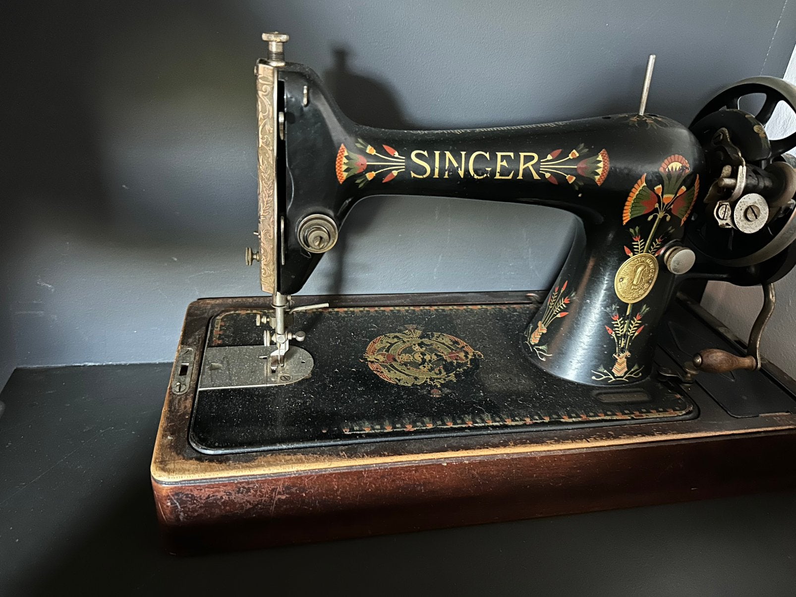 Singer handnaaimachine (1926) Werkend– Incl Originele koffer, Enlèvement