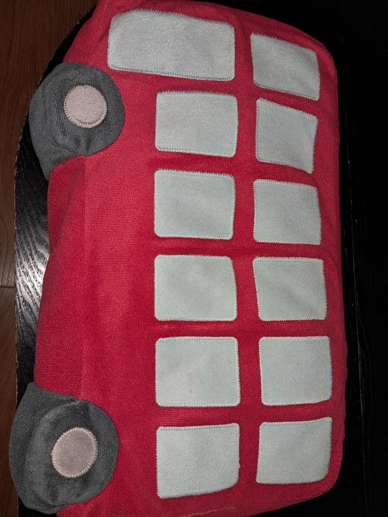 Coussin en forme de bus Ikea, Enlèvement ou Envoi, Utilisé, Tapis ou Coussin