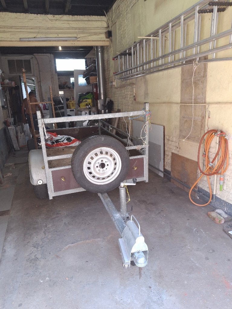 Aanhangwagen, Auto diversen, Aanhangers en Bagagewagens, Ophalen, Gebruikt