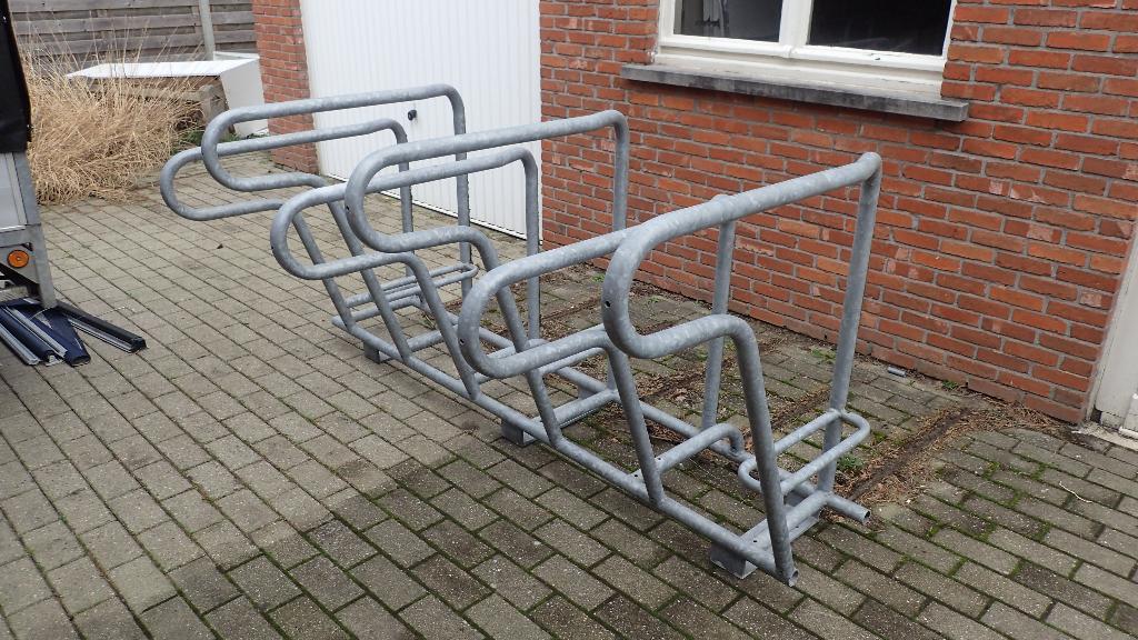 Fietsrek type Gent - 6 fietsen, Ophalen, Gebruikt