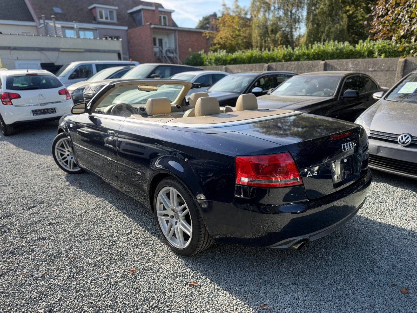 Audi a4 cabriolet 2.0 TFSI benzine automaat, Auto's, Automaat, Euro 5, Zwart, 4 cilinders