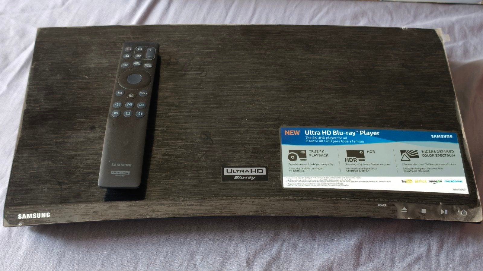 UHD Blu-ray speler Samsung, Ophalen of Verzenden, Gebruikt, Samsung