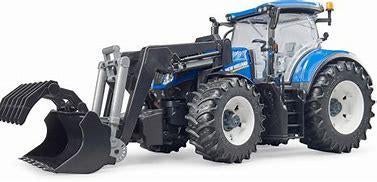 New Holland T7.315 avec chargeur frontal, Hobby & Loisirs créatifs, Voitures miniatures | 1:32, Envoi, Neuf, Tracteur et Agriculture